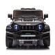 preview thumbnail 20 of 58, Kids 24V 4WD Ride-On Pickup Truck with Rocking Chair Mode, Music, Remote Control, Ages 3-6 Black