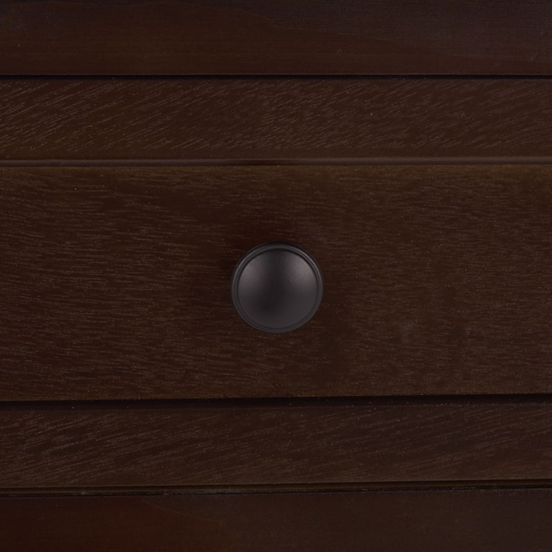 SAFAVIEH Alverta Red Storage Side Table - 15.9" x 13" x 27.6" - 16"W x 13"D x 26"H