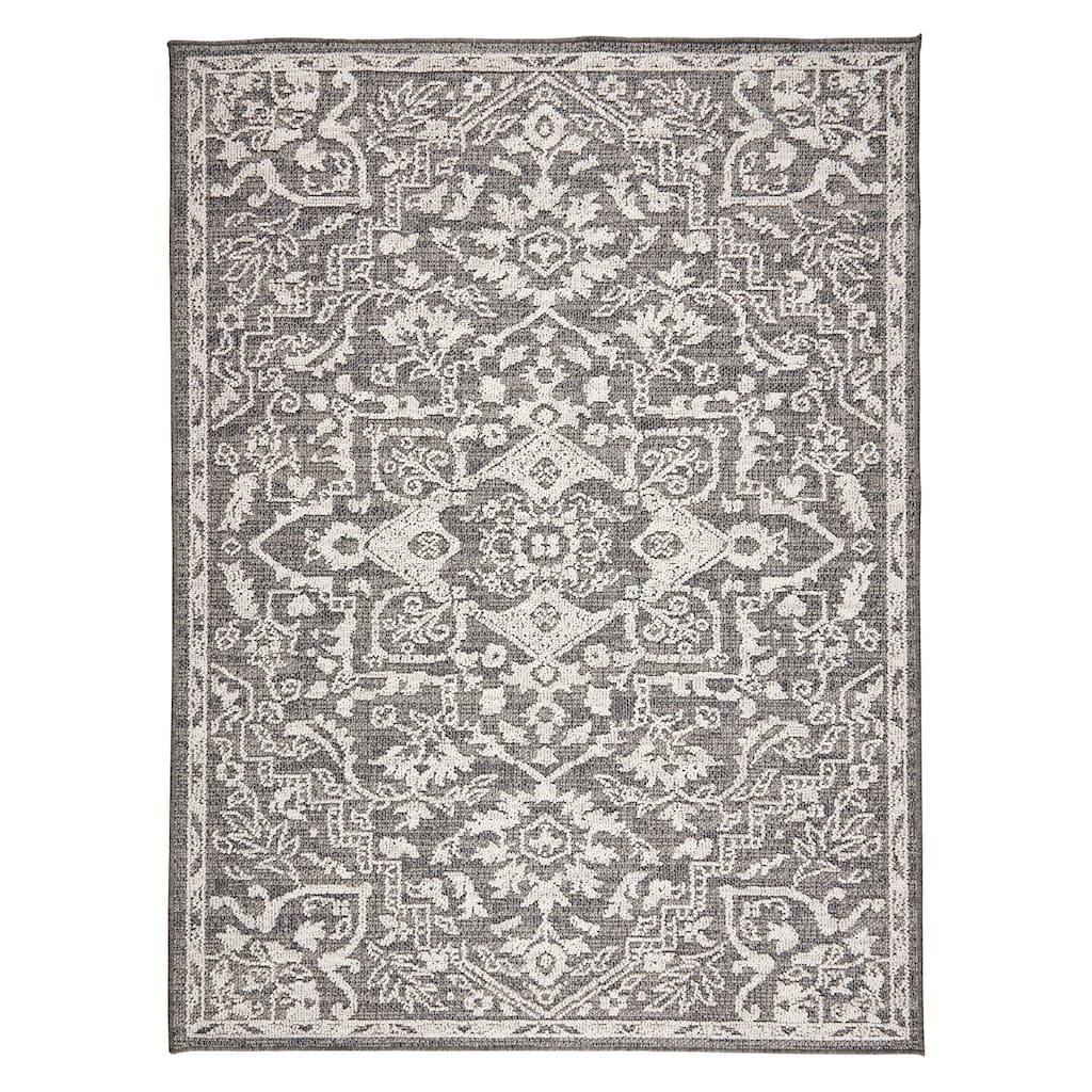 Terra by Obeetee Resort Heriz Rug