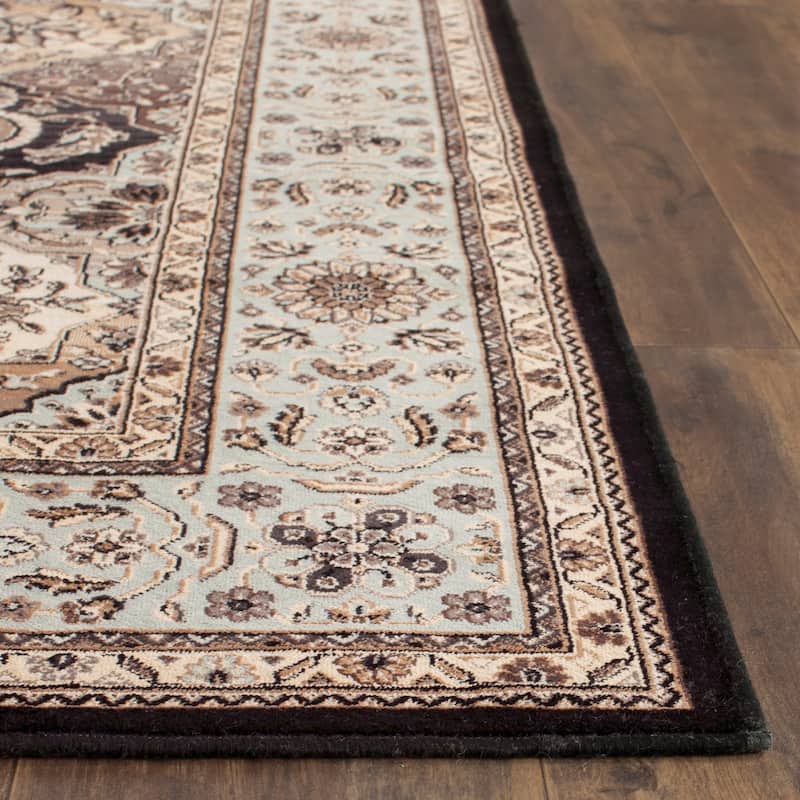 SAFAVIEH Persian Garden Cateluta Vintage Boho Oriental Viscose Rug - 6'7" x 9'6" - Multi/Light Blue - Rectangle