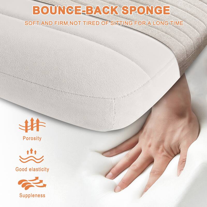 Futzca Swivel Office Ergonomic Chair with Adjustable Height & Tilt