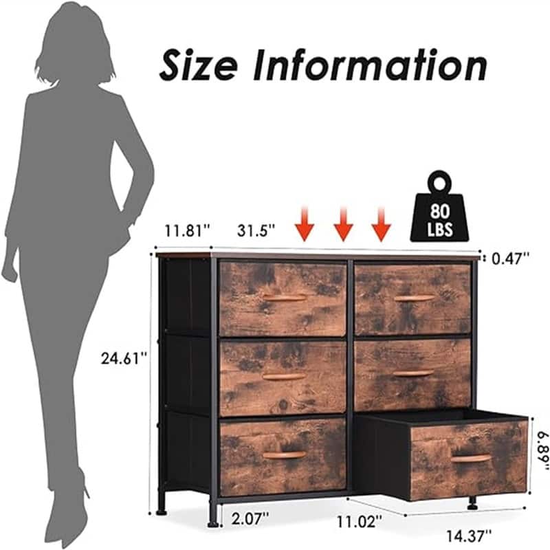 Fabric Closet Dresser & Chests of Storage Bedroom
