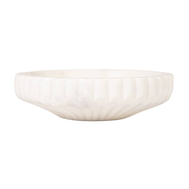 Marble Bowl - 9.0"L x 9.0"W x 2.5"H