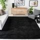 preview thumbnail 14 of 170, SAFAVIEH California Shag Izat 2-inch Thick Area Rug 11' x 15' - Black