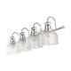 preview thumbnail 17 of 113, Shirley Metal/Glass LED Vanity Light, by JONATHAN Y