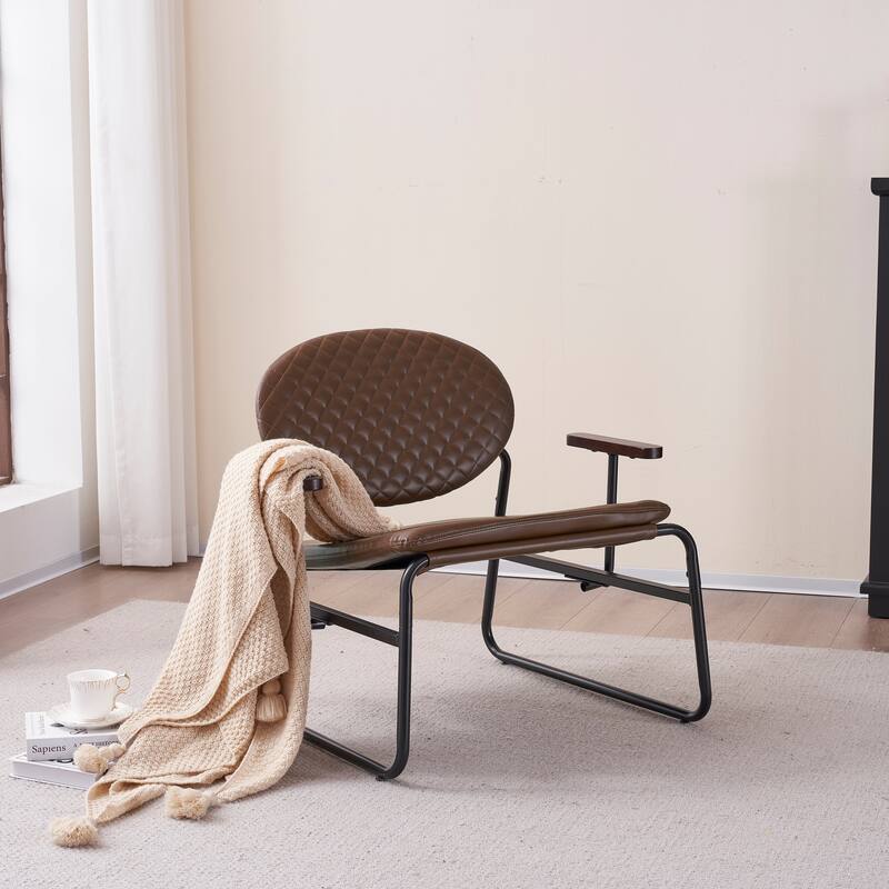 Accent Chair with Metal Frame, Upholstered Armchair Bed Bath & Beyond