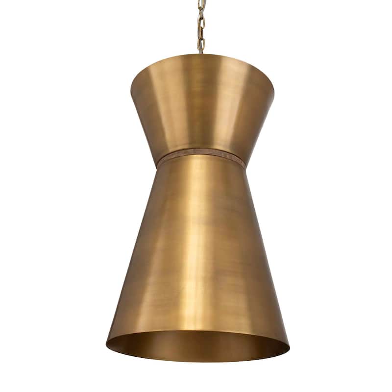 Uttermost Crocker Brass 1 Light Mini Pendant - N/A