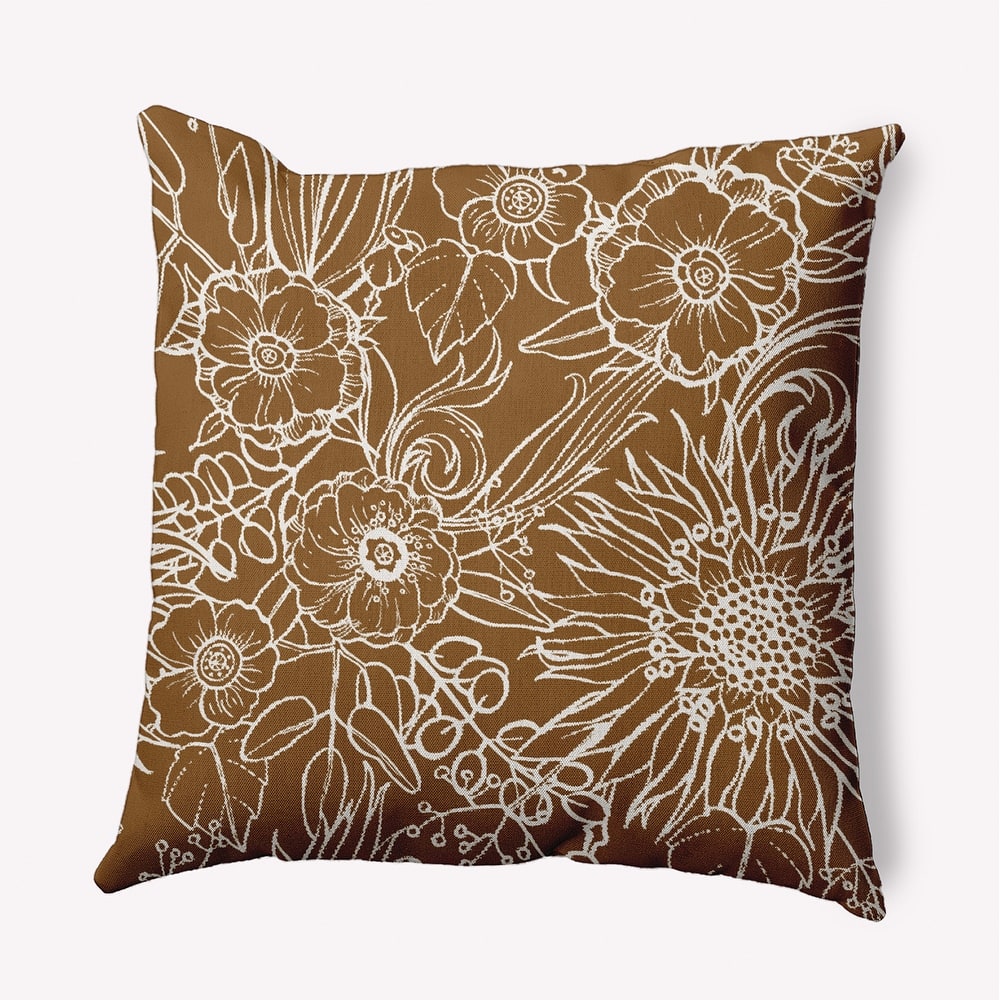 Zentangle Decorative Indoor Pillow
