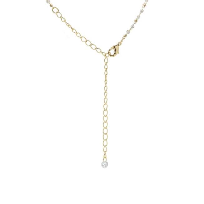 Victoria Townsend Pearl Crystal & Bead Chain Necklace