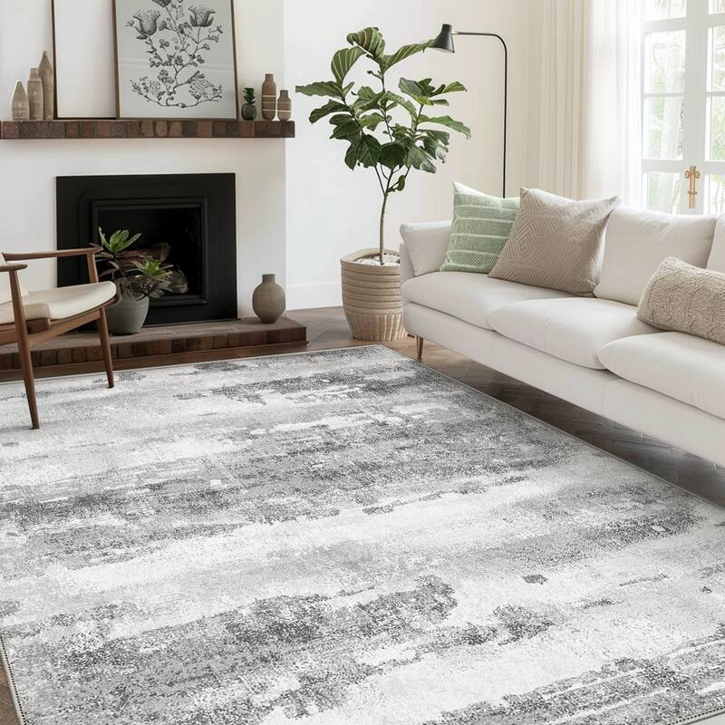 Area Rug for Living Room Machine Washable Rugs Non-slip Rugs