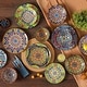 preview thumbnail 8 of 6, vancasso SIMI 16-piece Bohemian Porcelain Pattern Dinnerware Set