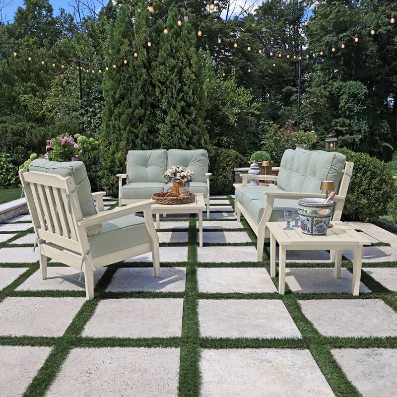 HIGHWOOD Lehigh 6-Piece Grand Deep Seating Set