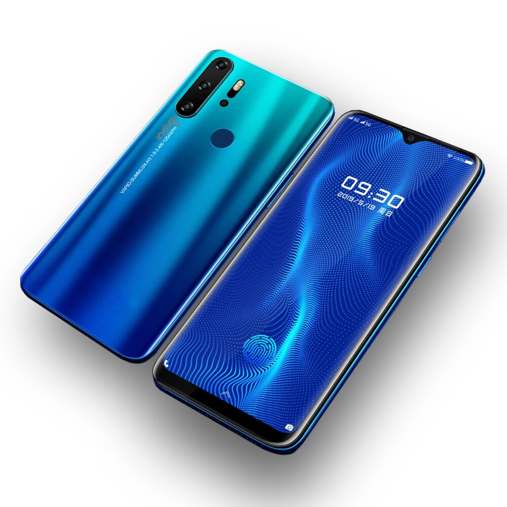 Indigi P1 Pro Factory Unlocked Phone With 128gb U S Warranty Blue Ocean Cyan