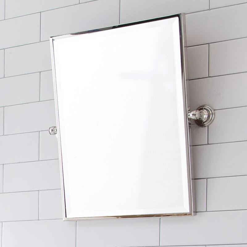 Metal Retangular Mirror 18" X 24"