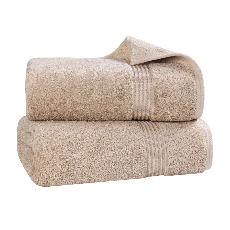 Superior Heritage Egyptian Cotton Absorbent Bath Sheet Set of 2