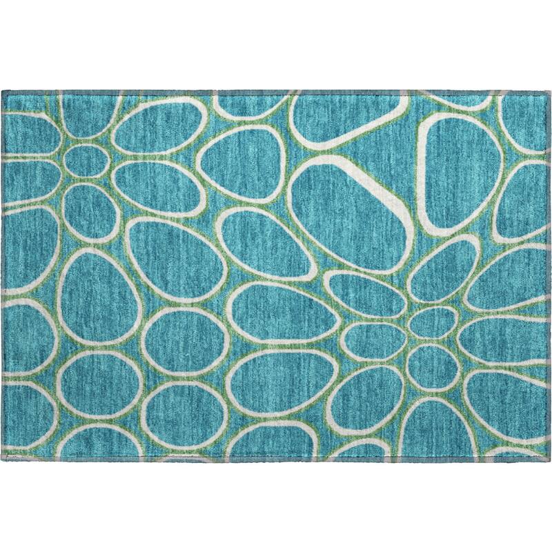 Premium Washable Super Soft Contemporary Bubble Mayfield Rug