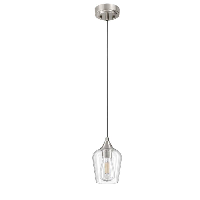 CO-Z 1 Light Pendant Light Fixture with Adjustable Height