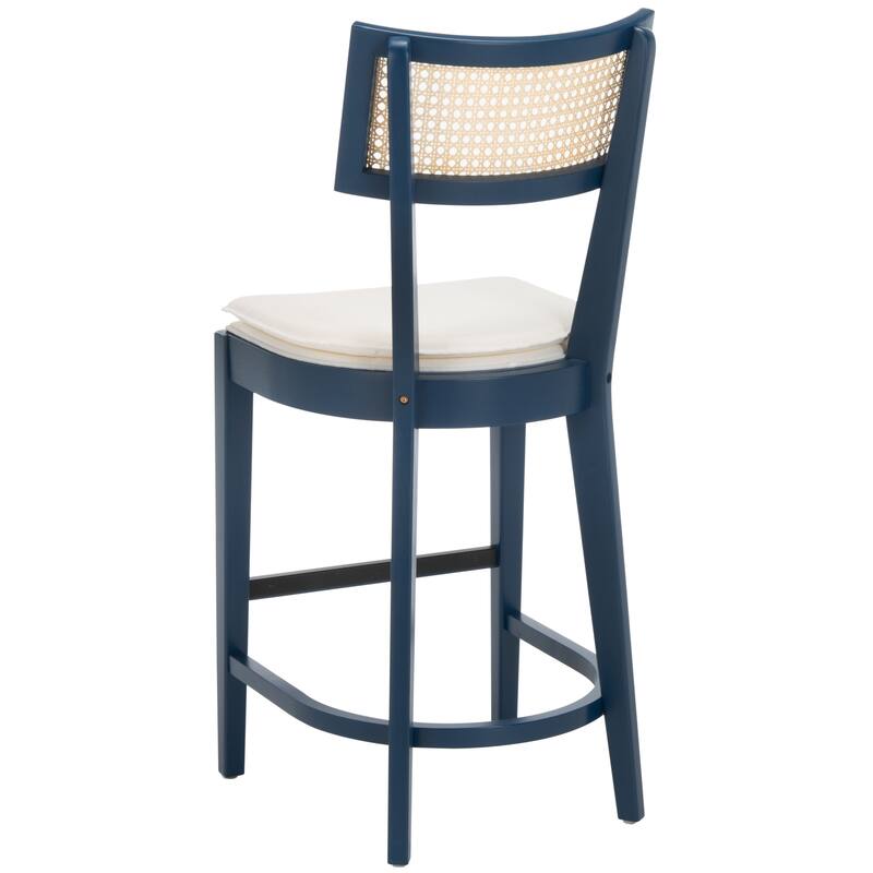 SAFAVIEH Nana 27-inch Counter Stool - 18.5 In. W x 20.6 In. D x 42.7 In. H - 19Wx21Dx43H