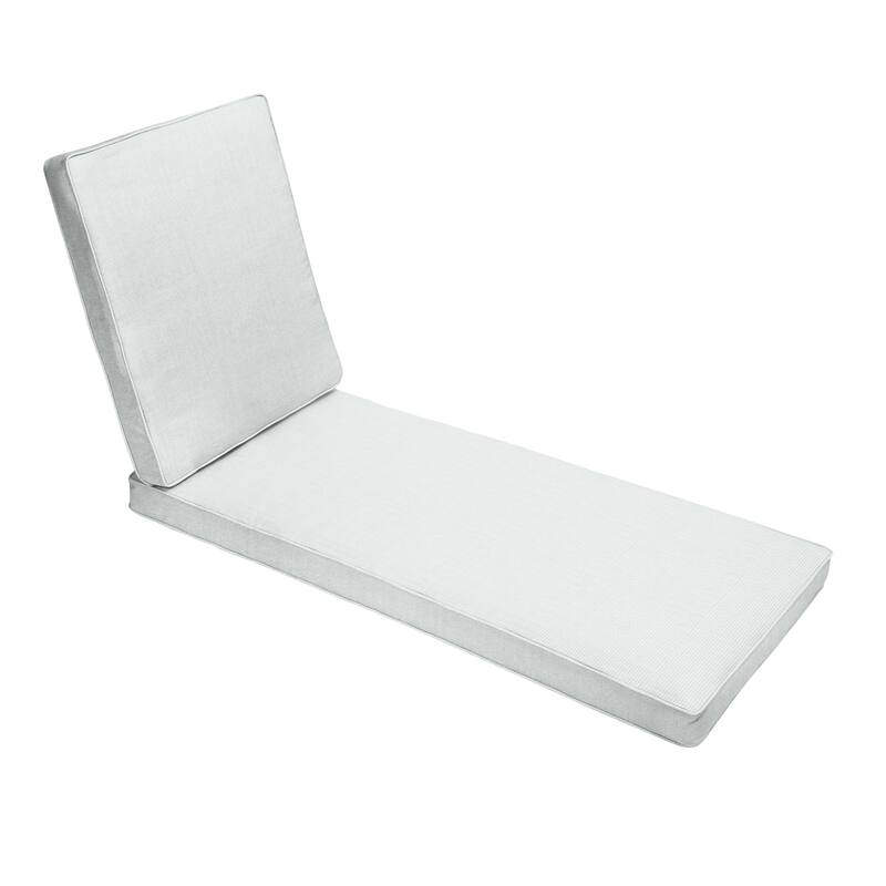 Sorra Home Sunbrella Indoor/Outdoor Chaise Lounge Cushion