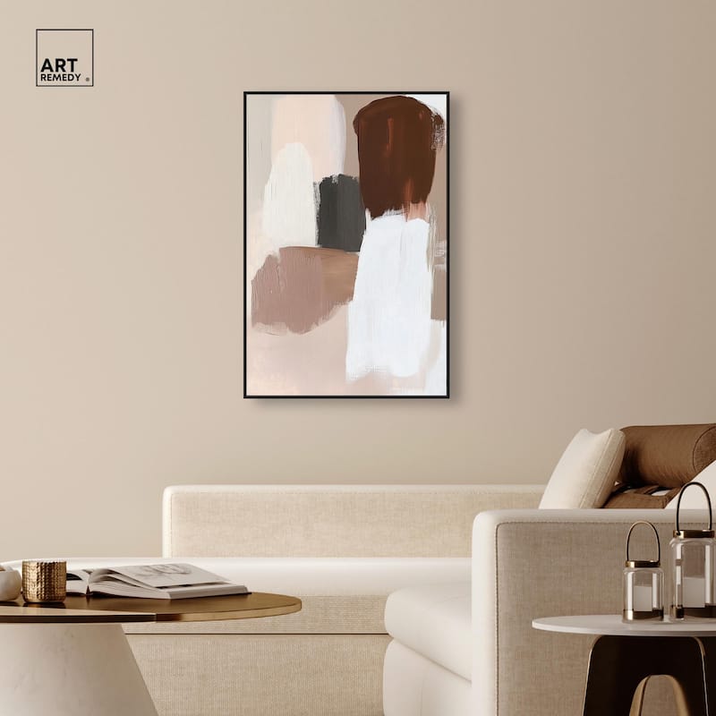 Veiled Browns Canvas by Art Remedy