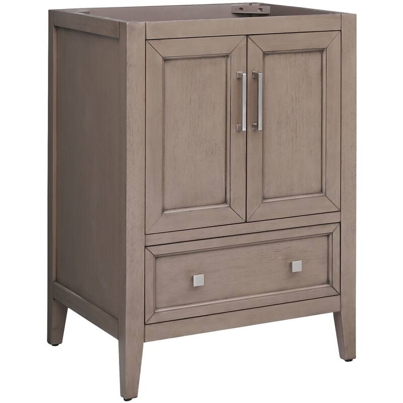 Avanity EVERETTE-V24-WD Everette 24" Single Free Standing Vanity - Gray Oak - Oak Finish
