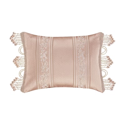 Rosewater Boudoir Decorative Throw Pillow