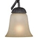preview thumbnail 9 of 7, Sierra Bronze Rustic Pinecone Mini Pendant Ceiling Light - 5.75-in W x 19.75-in H x 5.75-in D