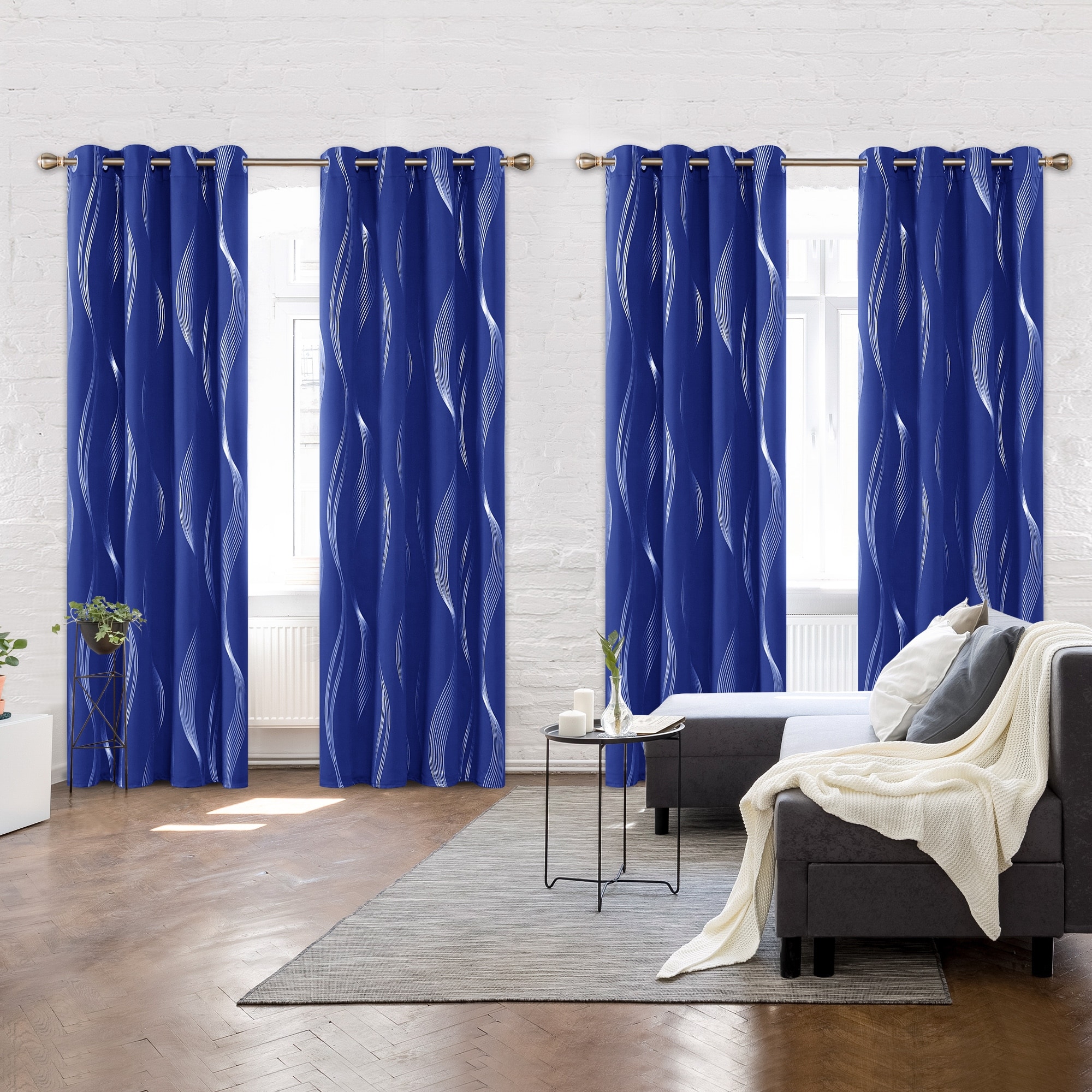4 store panel curtains
