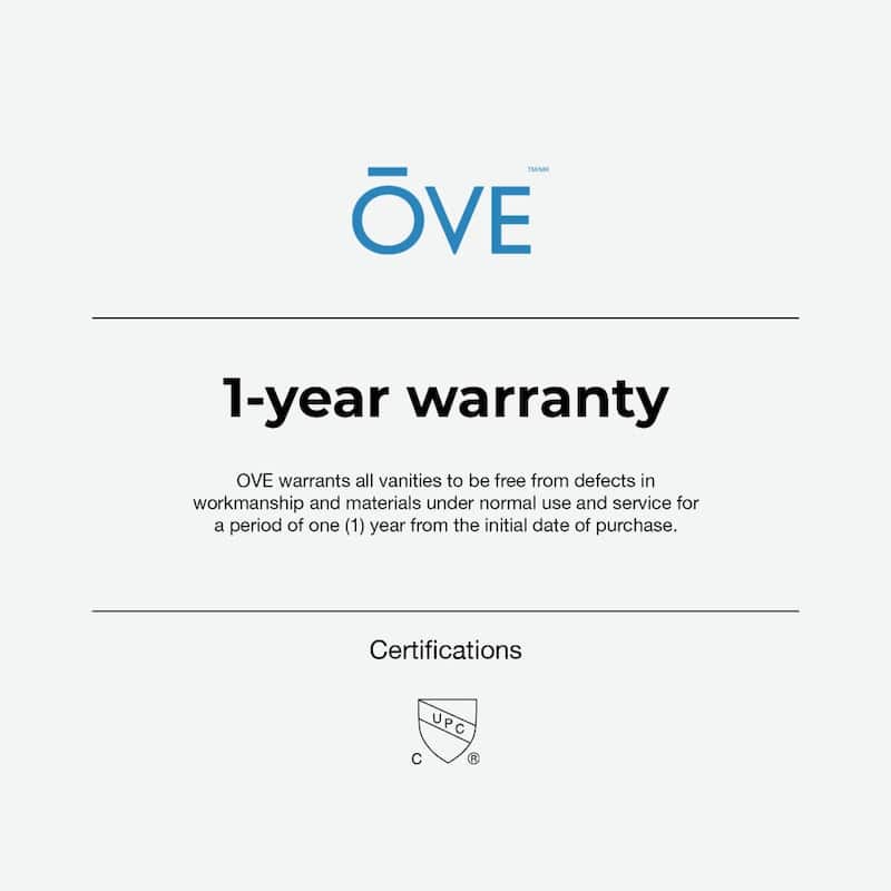 Ove Decors 15VVA-HIGH36 Salisbury 36" Free Standing Single Basin