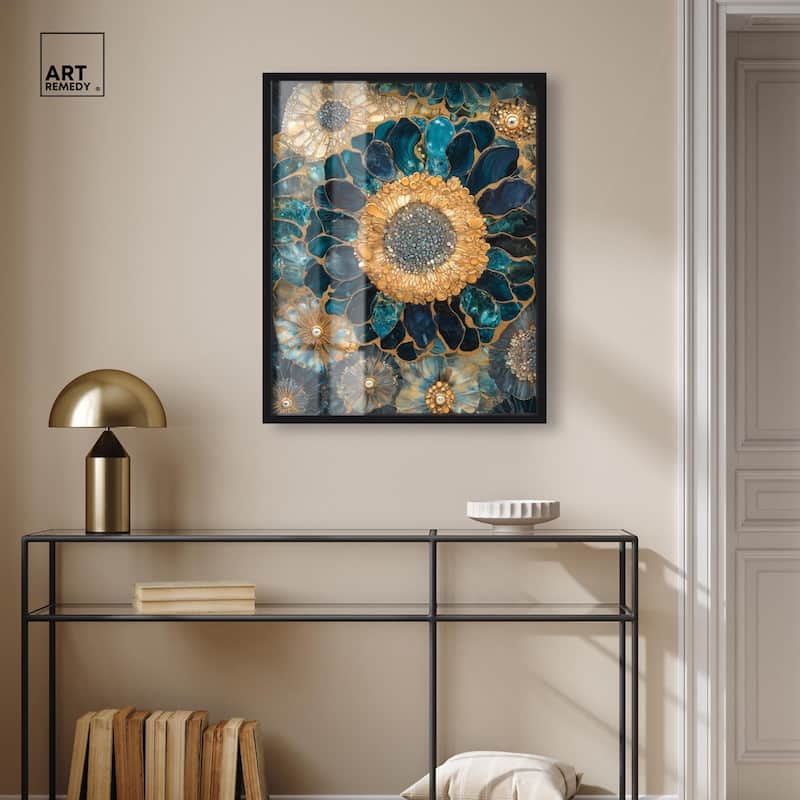 Opulent Geode II Shadowbox by Art Remedy