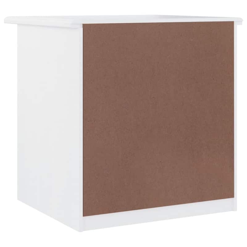 vidaXL Bedside Cabinet Nightstand End Table Living Room Bedroom Solid Wood Pine