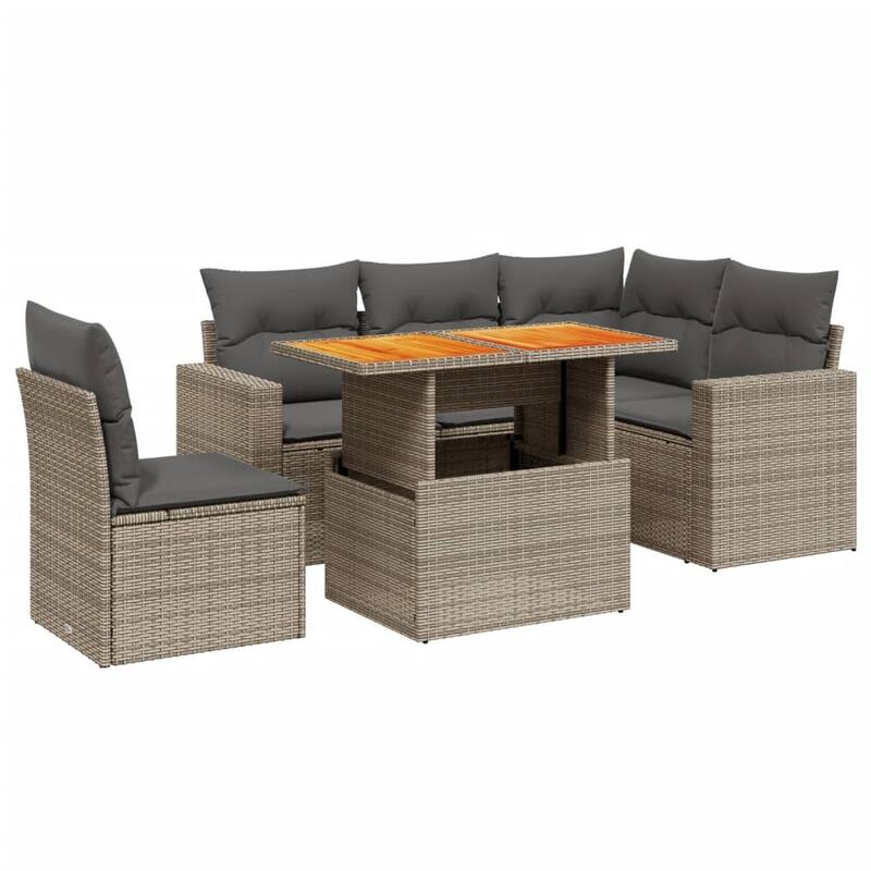 vidaXL Garden Sofa Set - 21.7 x 39.4 x 28.7