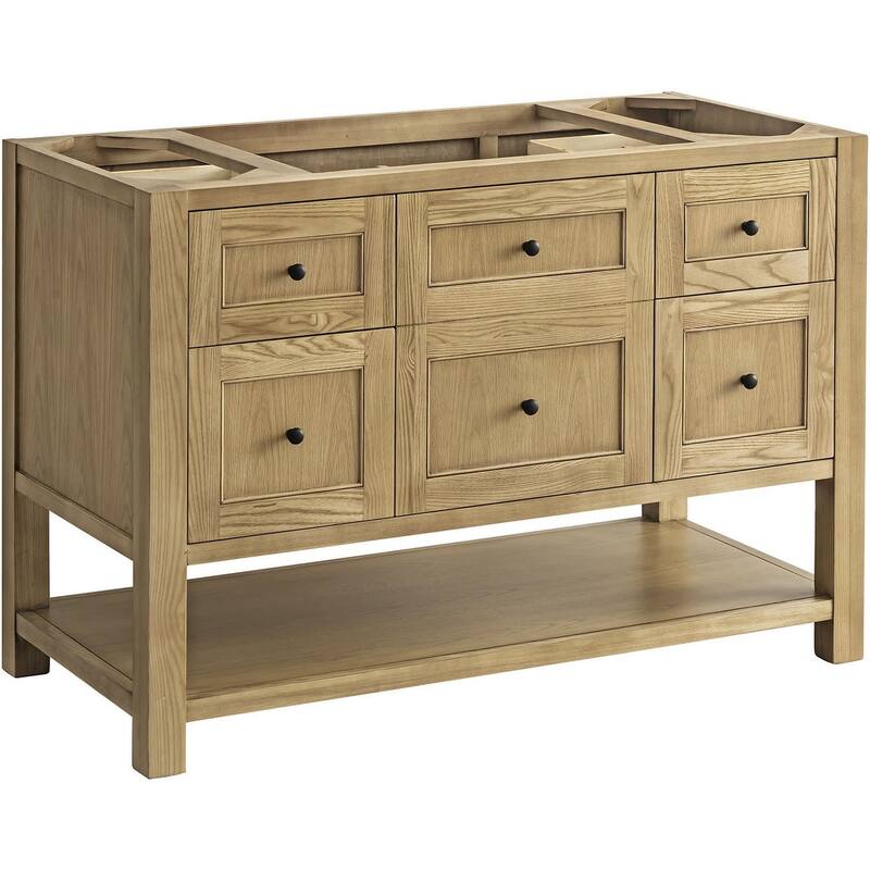 James Martin Vanities 330-V48-M Breckenridge 48" Free Standing Single - Light Natural Oak