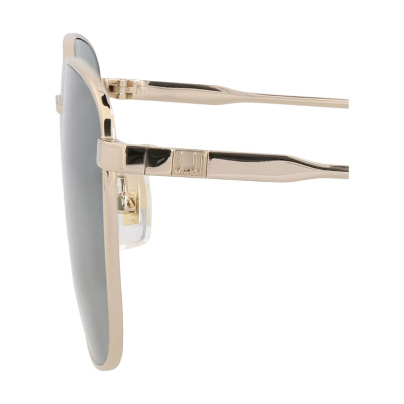 Dunhill Square-Frame Metal Sunglasses