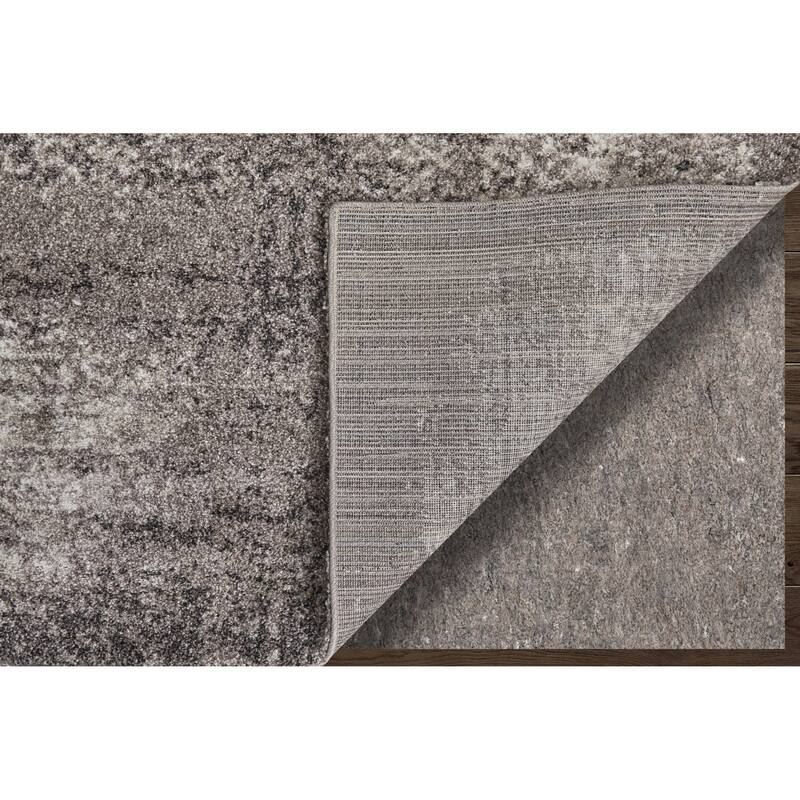 HomeRoots Abstract Industrial Rectangle Area Rug