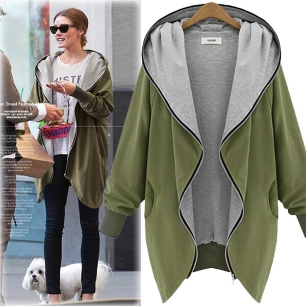 large size womens coats