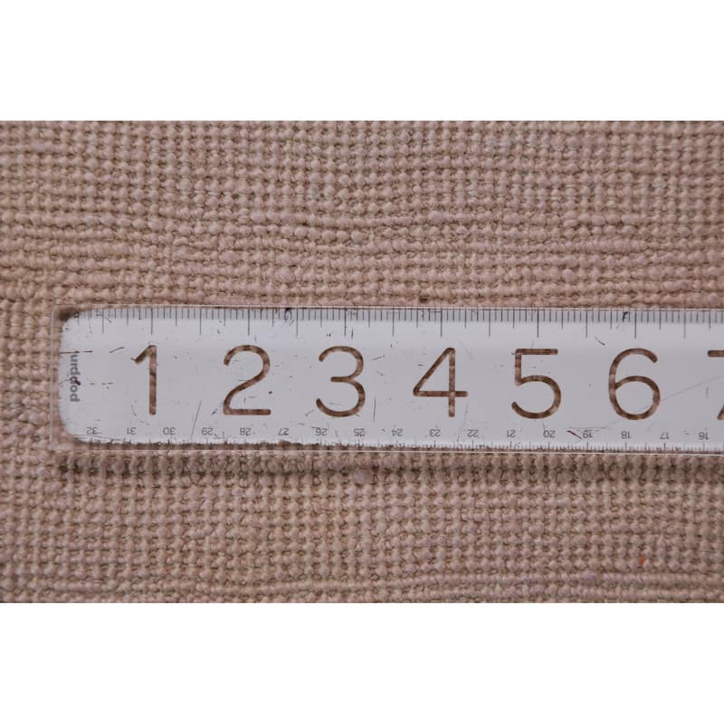 Hand Knotted Oriental 100% Wool Carpet Modern Solid Purples Gabbeh Area Rug - 14' 0'' X 10' 2''