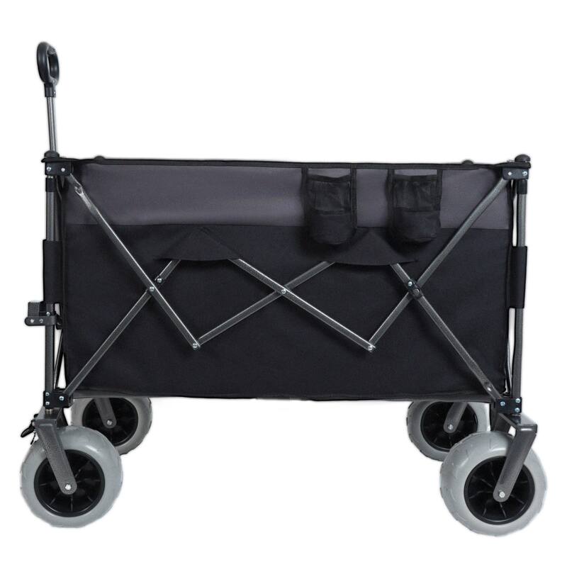 300L Heavy-Duty Wagon - 9"x4" All-Terrain Wheels, 480lb Capacity