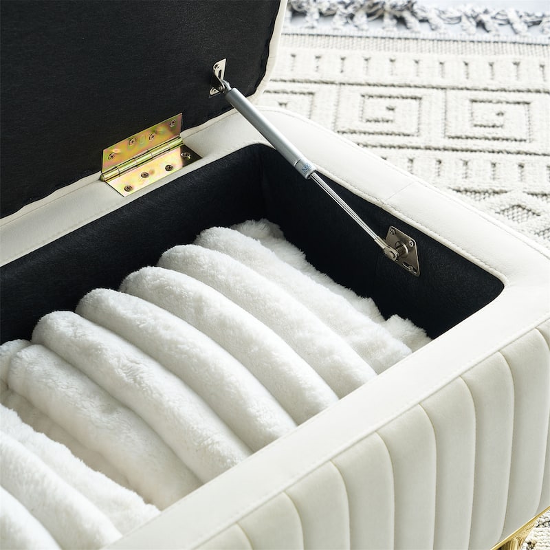 47.24''W Storage Ottoman