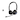 Rownfusny R02U Wireless Bluetooth Headset With Mic – Noise Cancelling, Dual-Ear, Office/Home