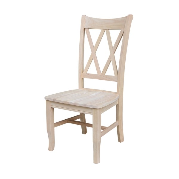 Unfinished oak dining chairs deals