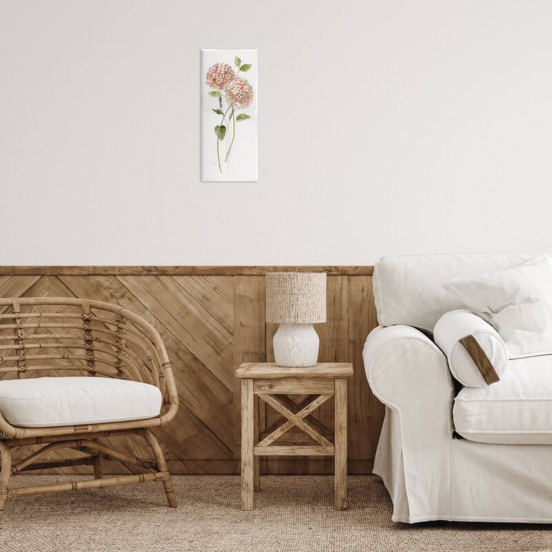 Stupell Two Pink Hydrangeas Wall Plaque Art Design By Nan