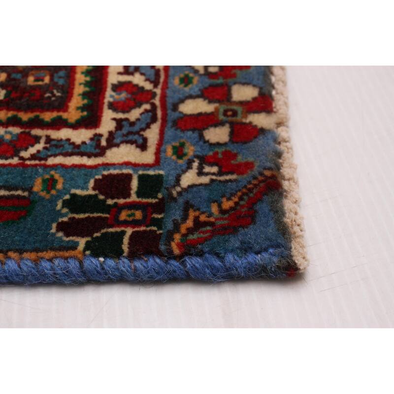 ECARPETGALLERY Hand-knotted Kayseri Vintage Red Wool Rug - 3'1 x 12'3