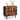 Mid-Century Wood Storage Cabinet with Door and 3 Drawers - 31" x 16" x 30" (L x W x H)