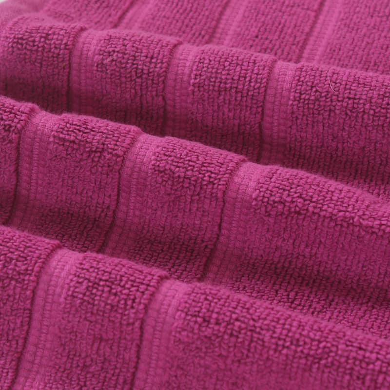 Bibb Home 6-Piece Zero Twist Cotton Towel Set - N/A