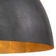 preview thumbnail 11 of 200, Industrial Oversized Metal Dome Pendant Light - Modern Farmhouse