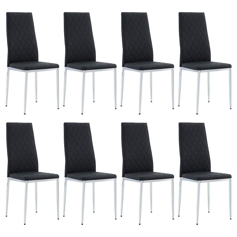 Upholstery Dining Chairs Set of 8