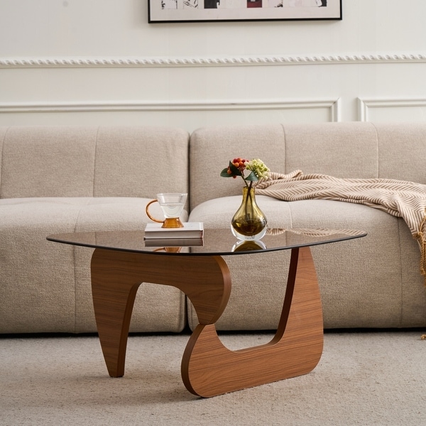 Glass Coffee Tables Farmhouse Coffee Table Mid-Century Modern Wood