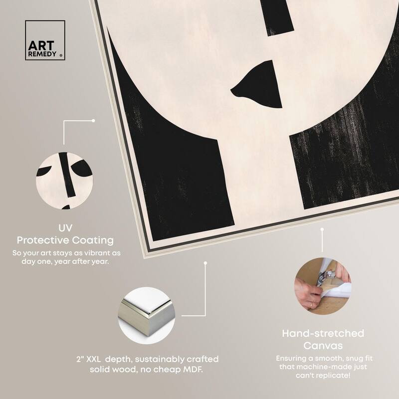 The Mask I Canvas by Art Remedy