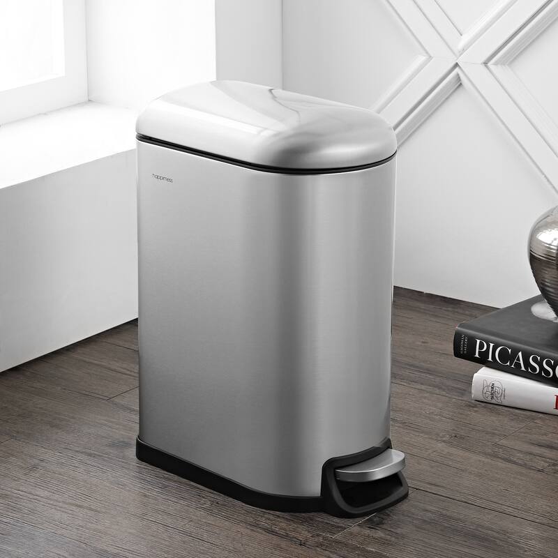 happimess Roland Step-Open Trash Can